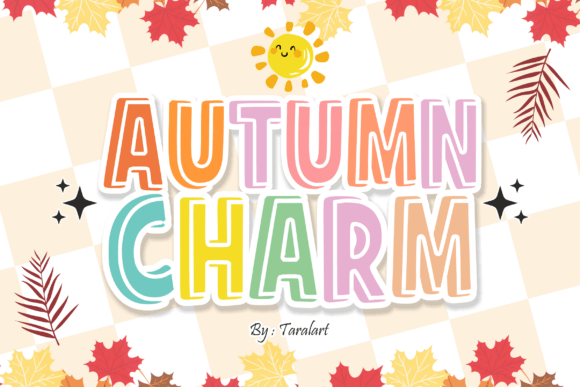 Autumncharm Regular Font - Featured Image
