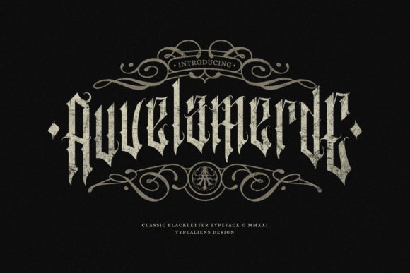 Auvelamerde Font - Featured Image