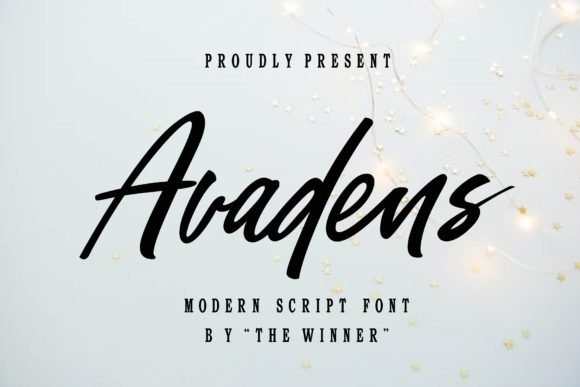 Avadens Font - Featured Image
