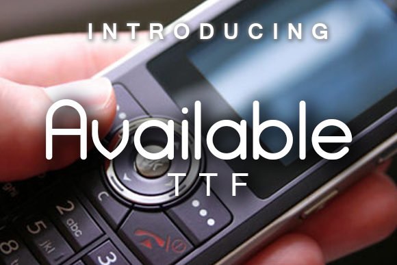 Available Font - Featured Image