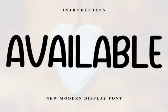 Available Font - Featured Image