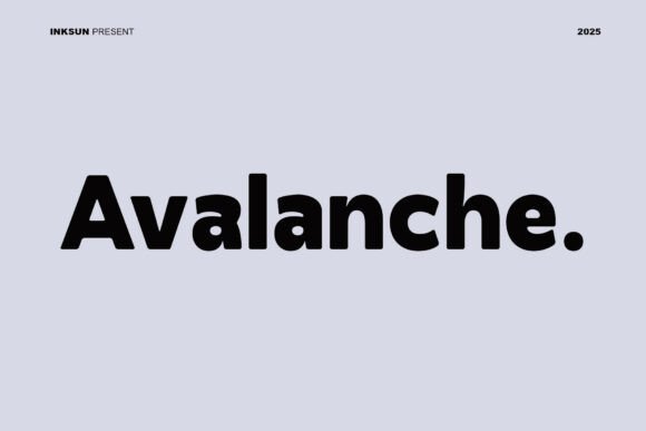 Avalanche Font - Featured Image