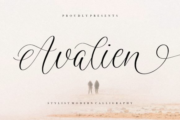 Avalien Font - Featured Image
