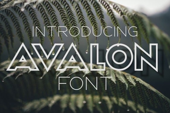 Avalon Font - Featured Image