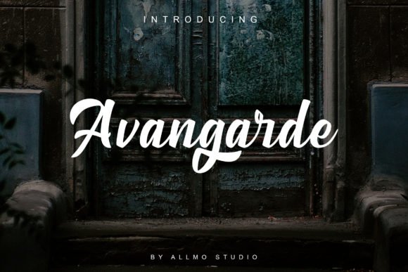 Avangarde Font - Featured Image