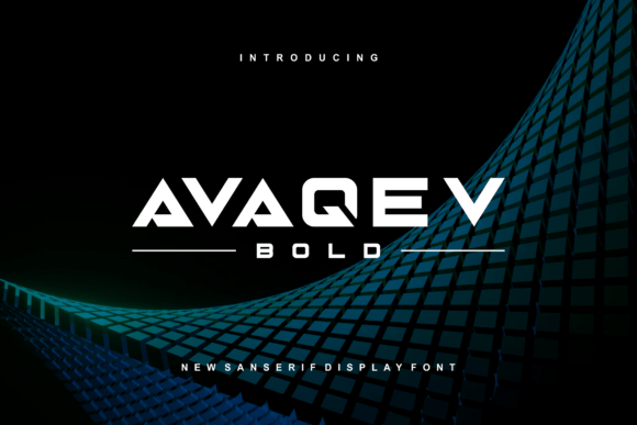 Avaqev Font - Featured Image