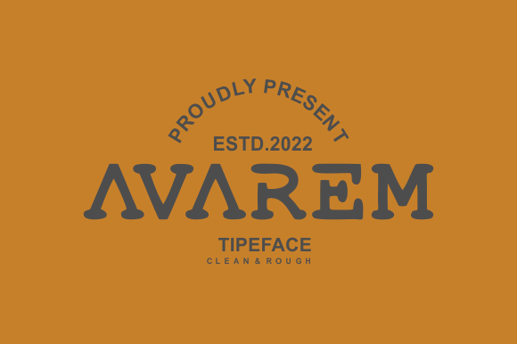 Avarem Font - Featured Image