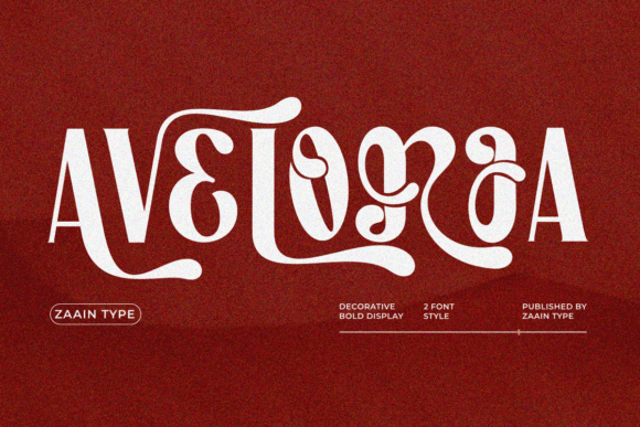 Aveloria Font - Featured Image