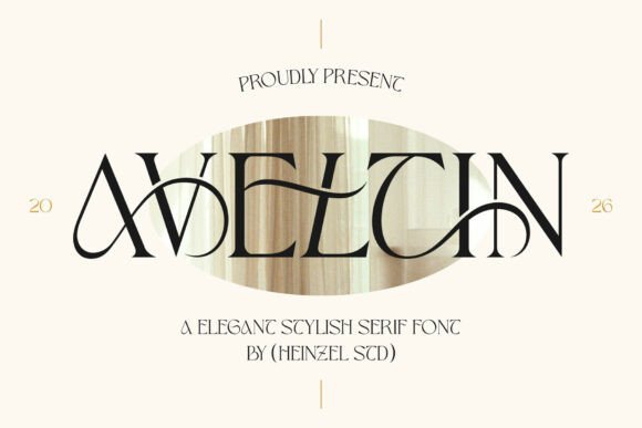 Aveltin Font - Featured Image