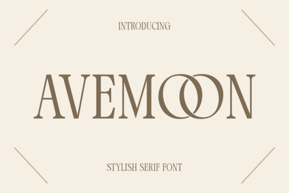 Avemoon Font - Featured Image