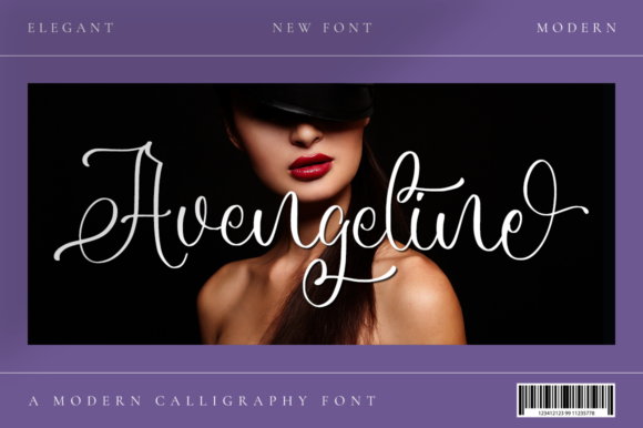 Avengeline Font - Featured Image
