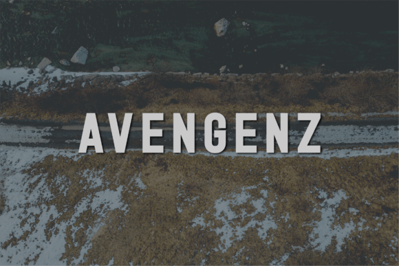 Avengenz Font - Featured Image