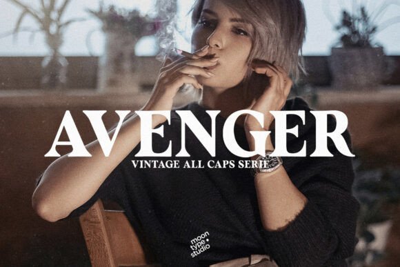 Avenger Font - Featured Image
