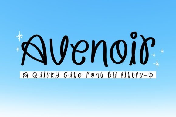 Avenoir Font - Featured Image