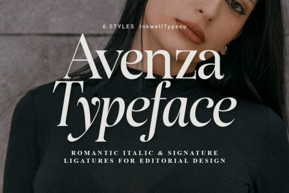 Avenza Regular Font - Featured Image