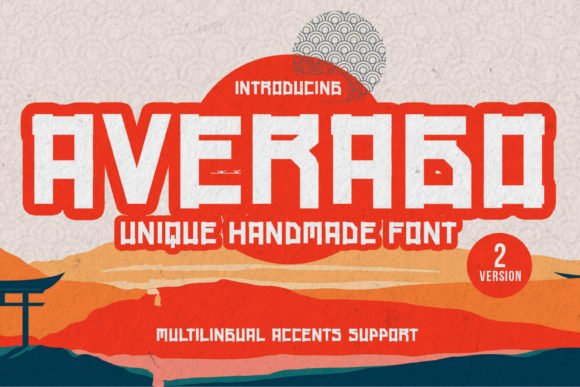 Averago Font - Featured Image