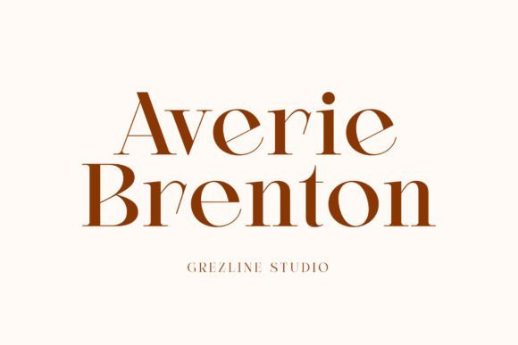 Averie Brenton Font - Featured Image