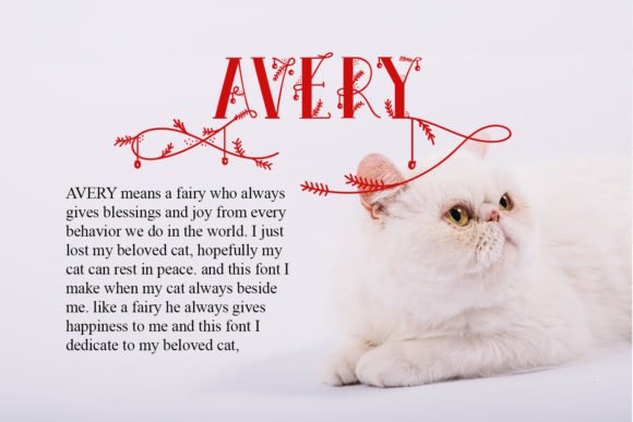 Avery Font - Featured Image