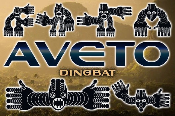 Aveto Font - Featured Image