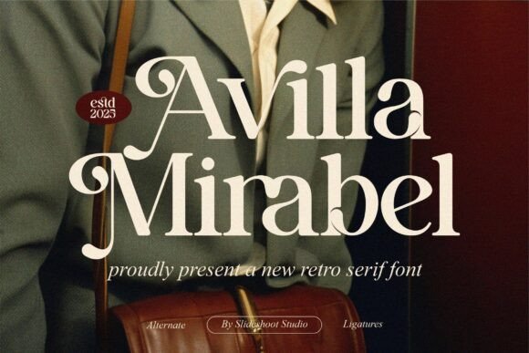 Avilla Mirabel Font - Featured Image