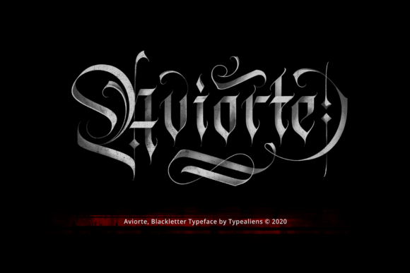 Aviorte Font - Featured Image