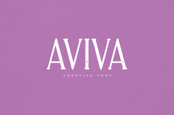 Aviva Font - Featured Image
