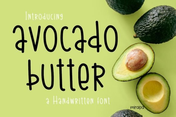 Avocado Butter Font - Featured Image