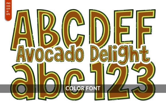 Avocado Delight Font - Featured Image