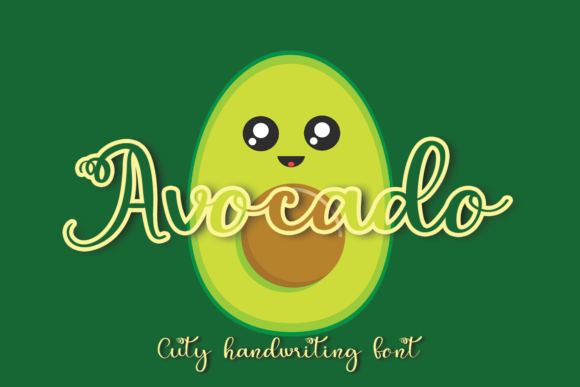 Avocado Font - Featured Image