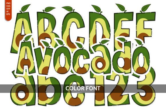 Avocado Font - Featured Image