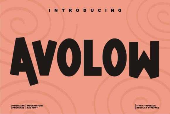 Avolow Font - Featured Image