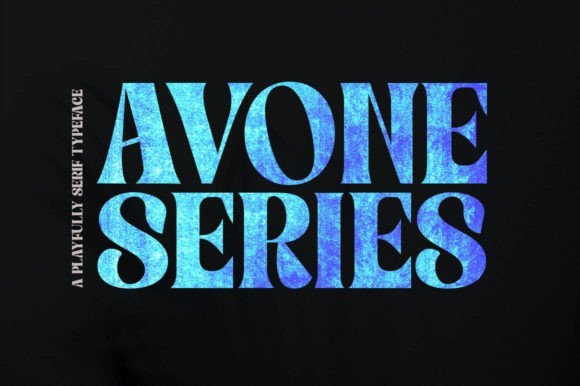 Avone Series Font - Featured Image