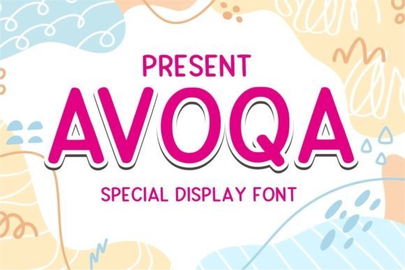 Avoqa Font - Featured Image