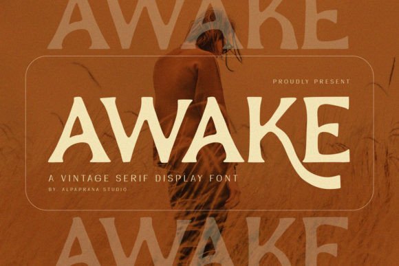 Awake Font - Featured Image