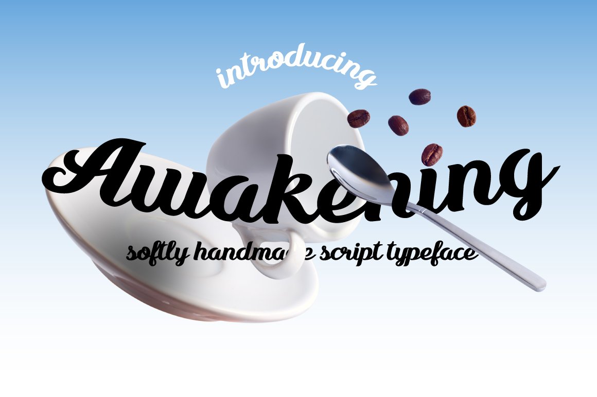 Awakening Font - Featured Image