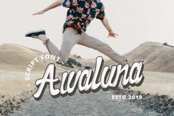 Awaluna Font - Featured Image