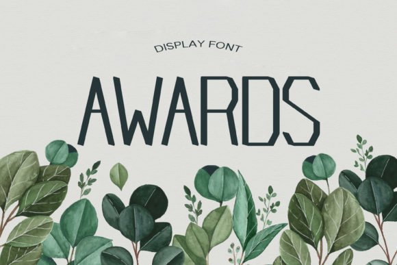 Awards Font - Featured Image