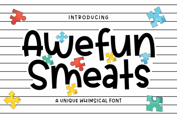 Awefun Smeats Font - Featured Image