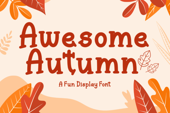 Awesome Autumn Font - Featured Image