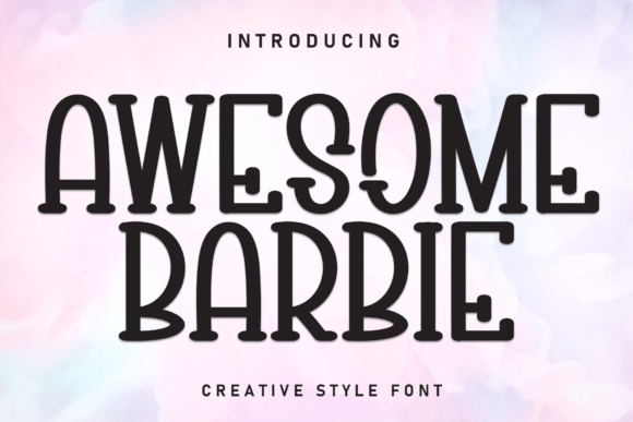 Awesome Barbie Font - Featured Image
