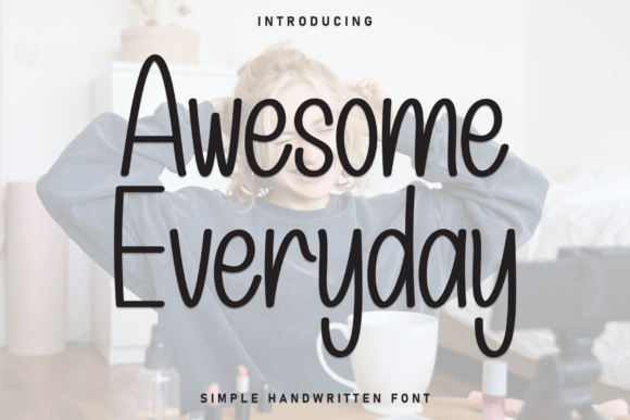 Awesome Everyday Font - Featured Image