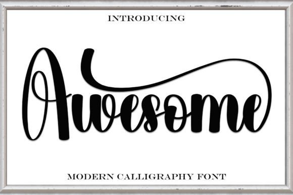 Awesome Font - Featured Image