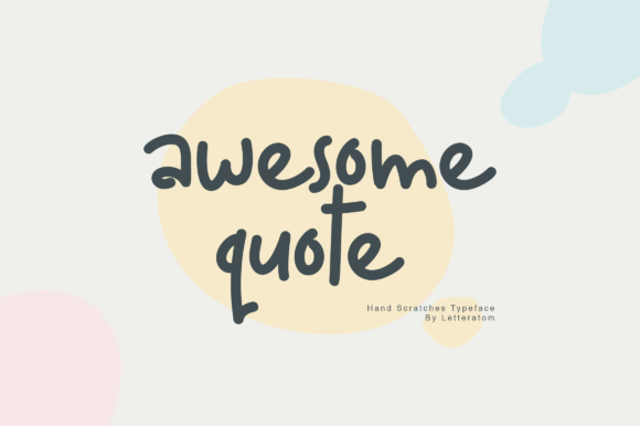 Awesome Quote Font - Featured Image