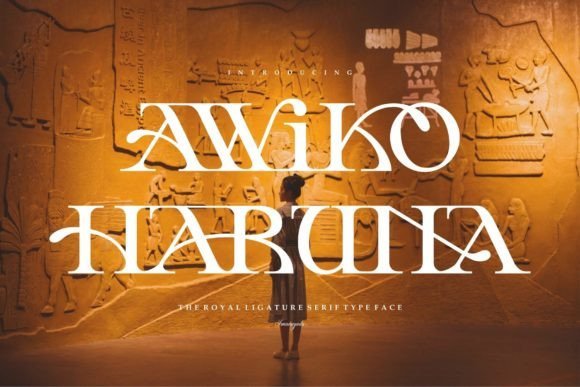 Awiko Haruna Font - Featured Image