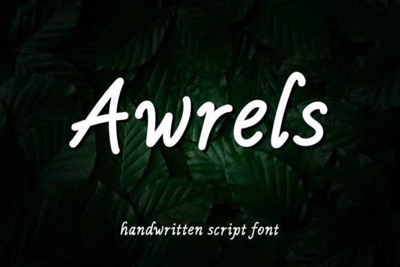 Awrels Font - Featured Image