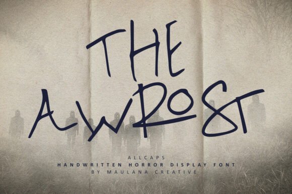 Awrost Font - Featured Image