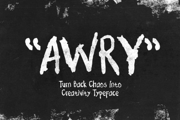 Awry Font - Featured Image