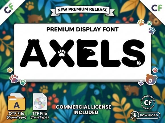 Axels Font - Featured Image