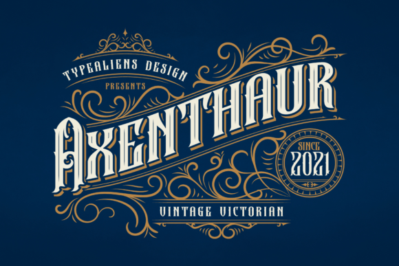 Axenthaur Font - Featured Image