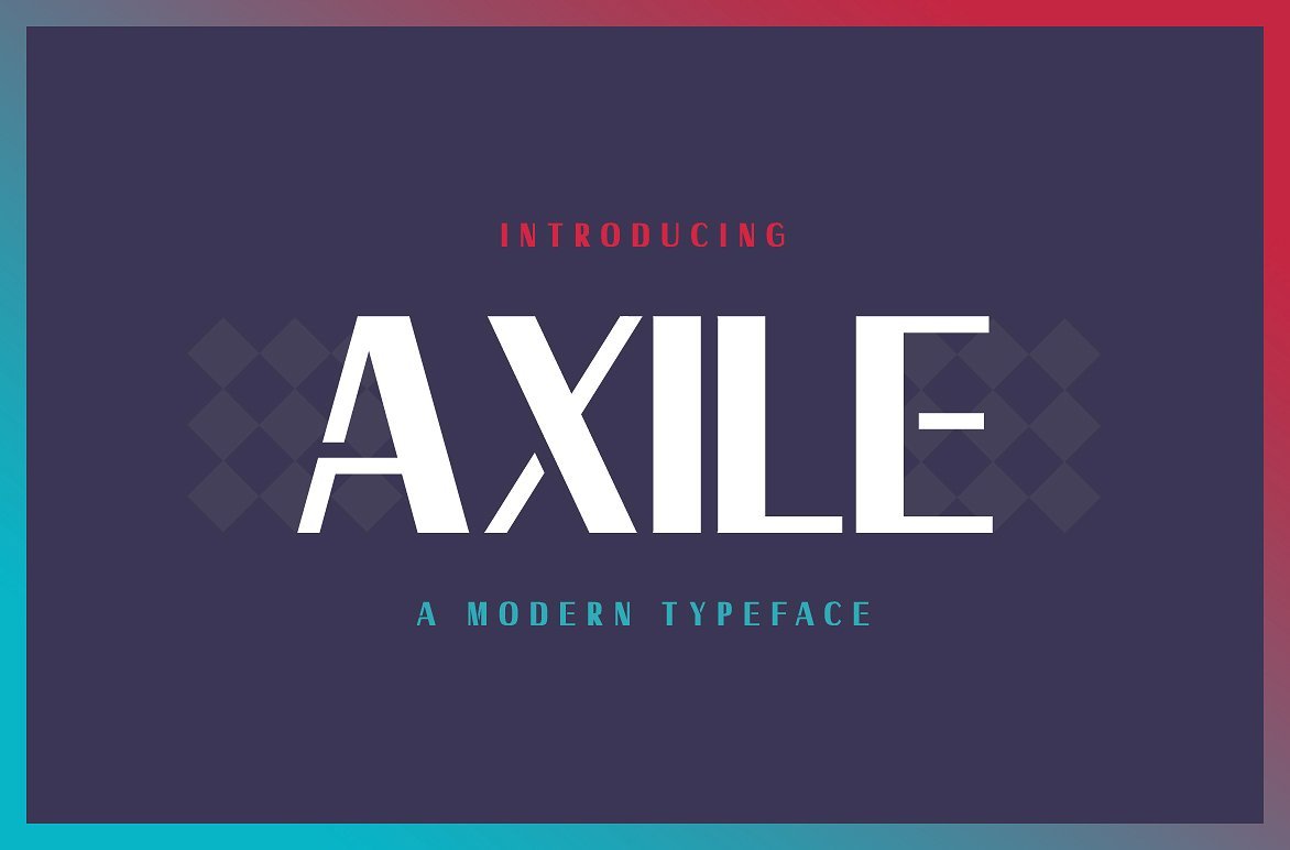 Axile Font - Featured Image